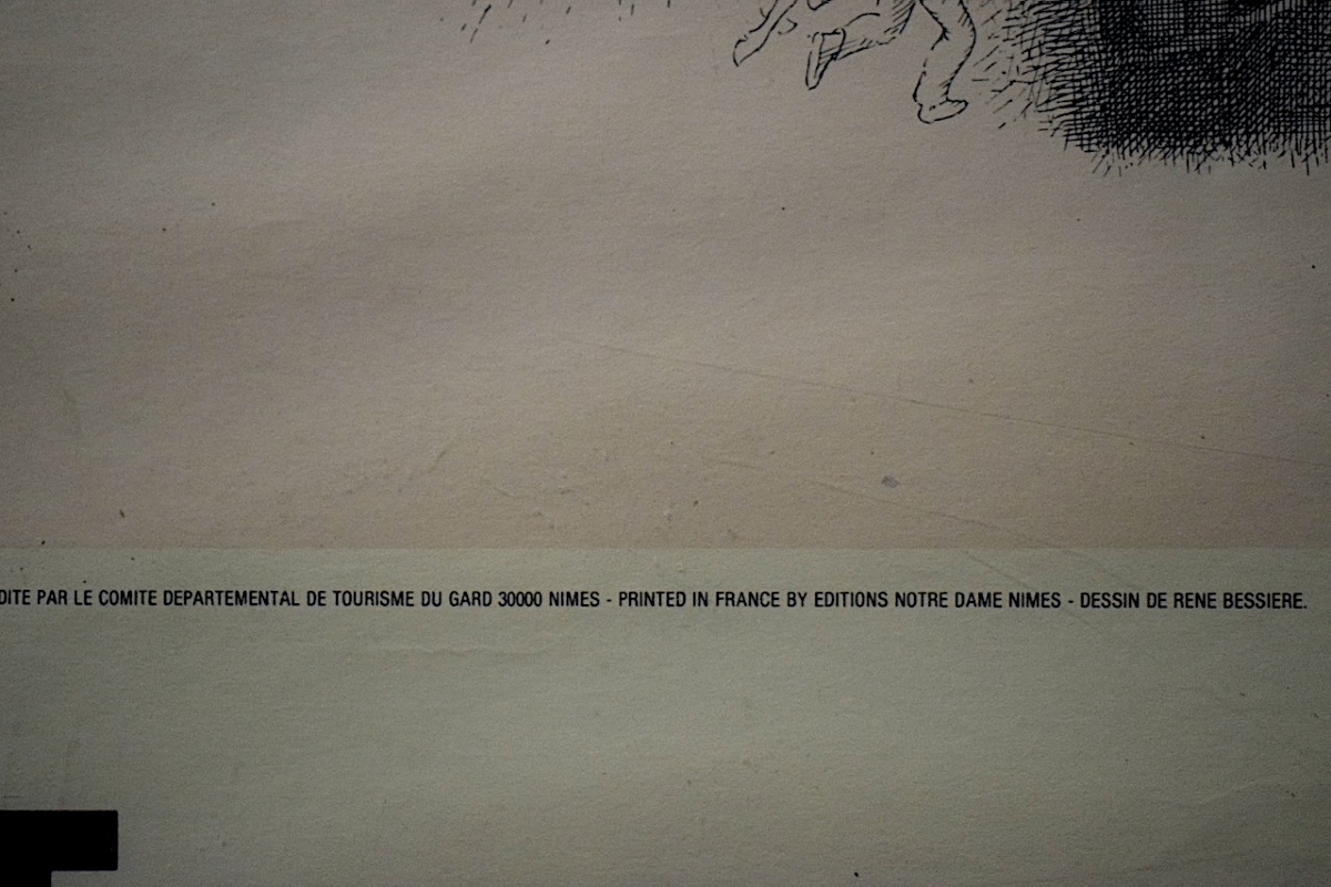 Toreador Engraving After A Drawing By René Bessiere And Bullfighting Poster Rt1460-photo-7