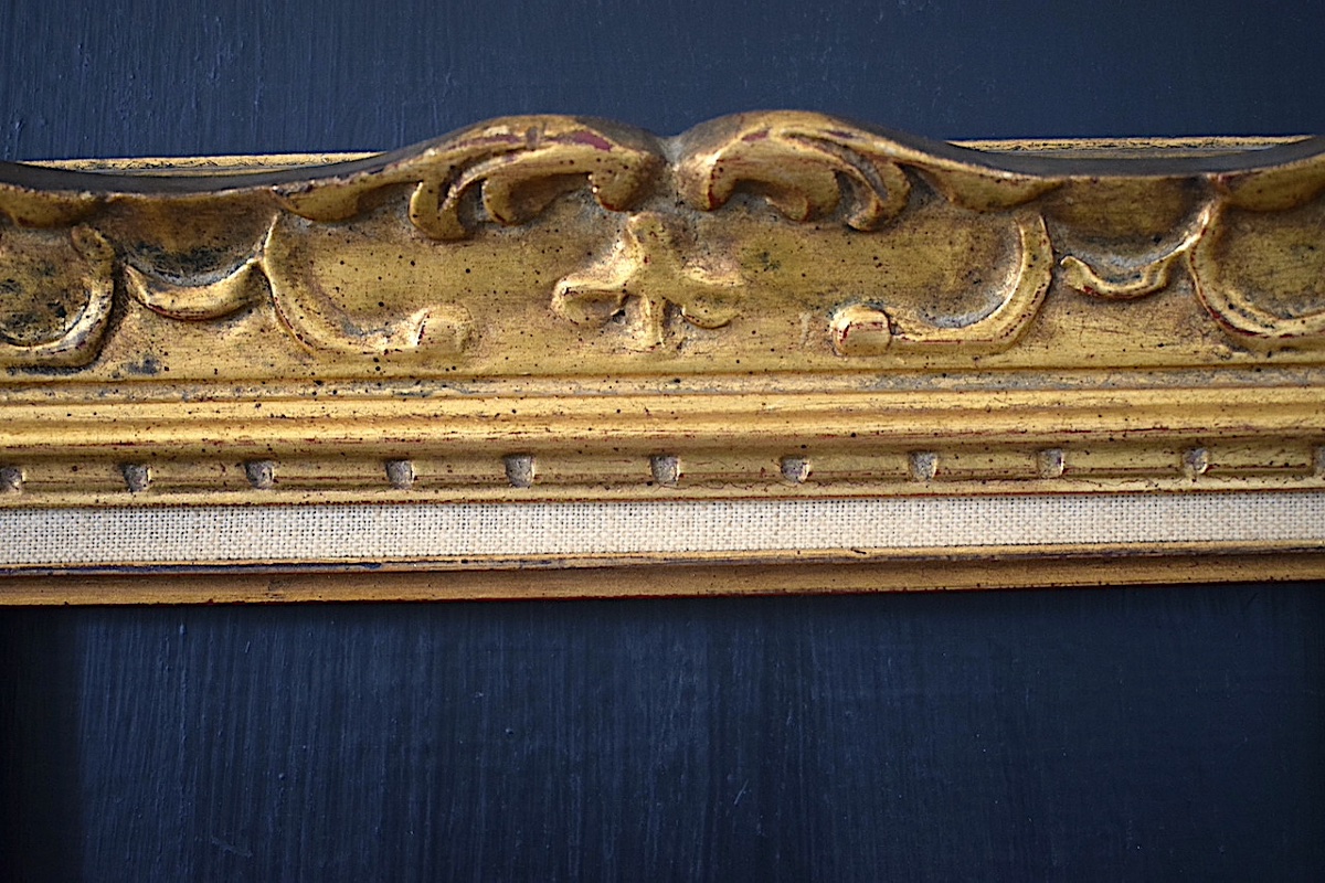 CADRE Montparnasse doré  Feuillure 27 x 22 cm format pour tableau 3F FRAME Ref C1275-photo-4