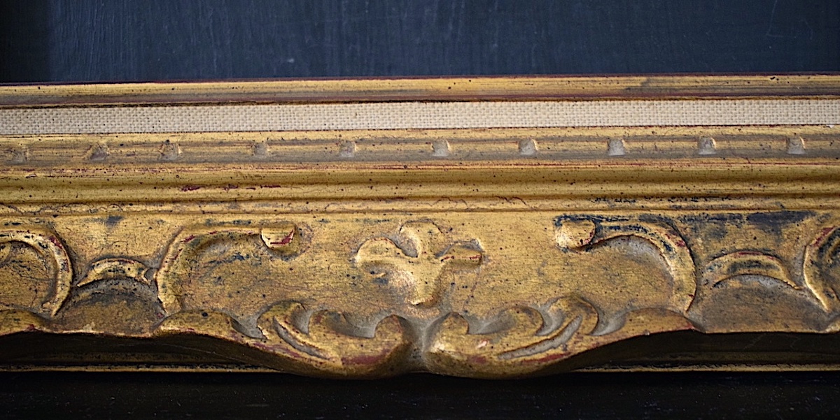 CADRE Montparnasse doré  Feuillure 27 x 22 cm format pour tableau 3F FRAME Ref C1275-photo-3