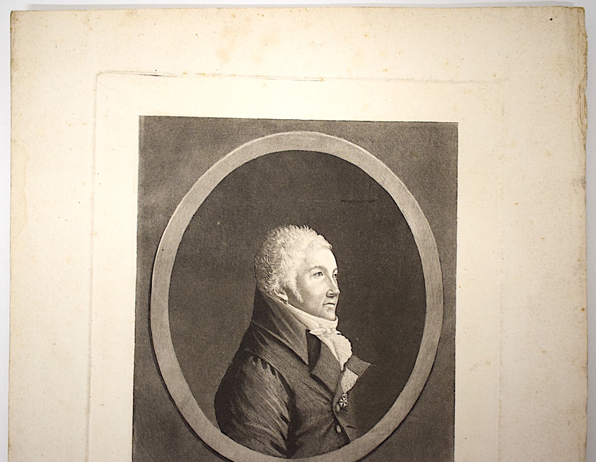 Engraving Physionotrace Engraved By Quenedey Portrait Dalayrac Composer Music Refm32-photo-2