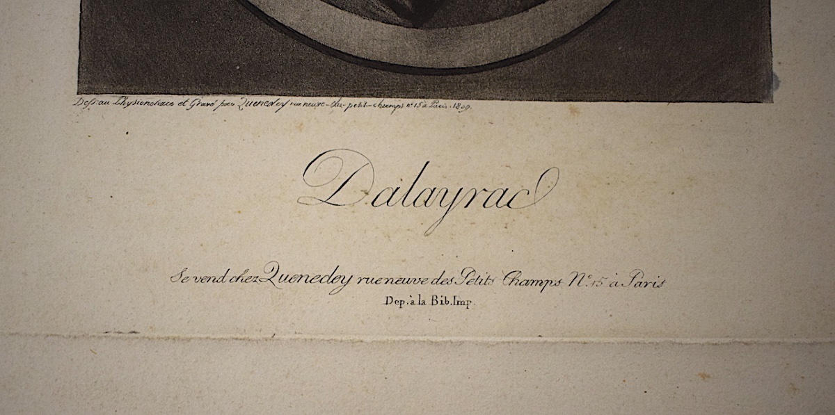 Engraving Physionotrace Engraved By Quenedey Portrait Dalayrac Composer Music Refm32-photo-2