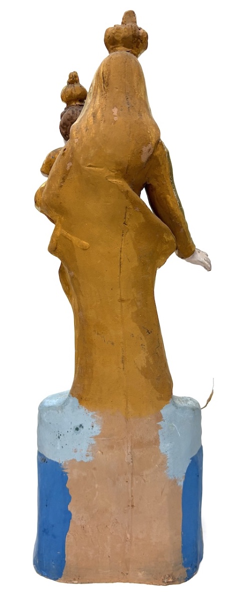 Santibelli Virgin And Child Religious Terracotta Ref1131-photo-4