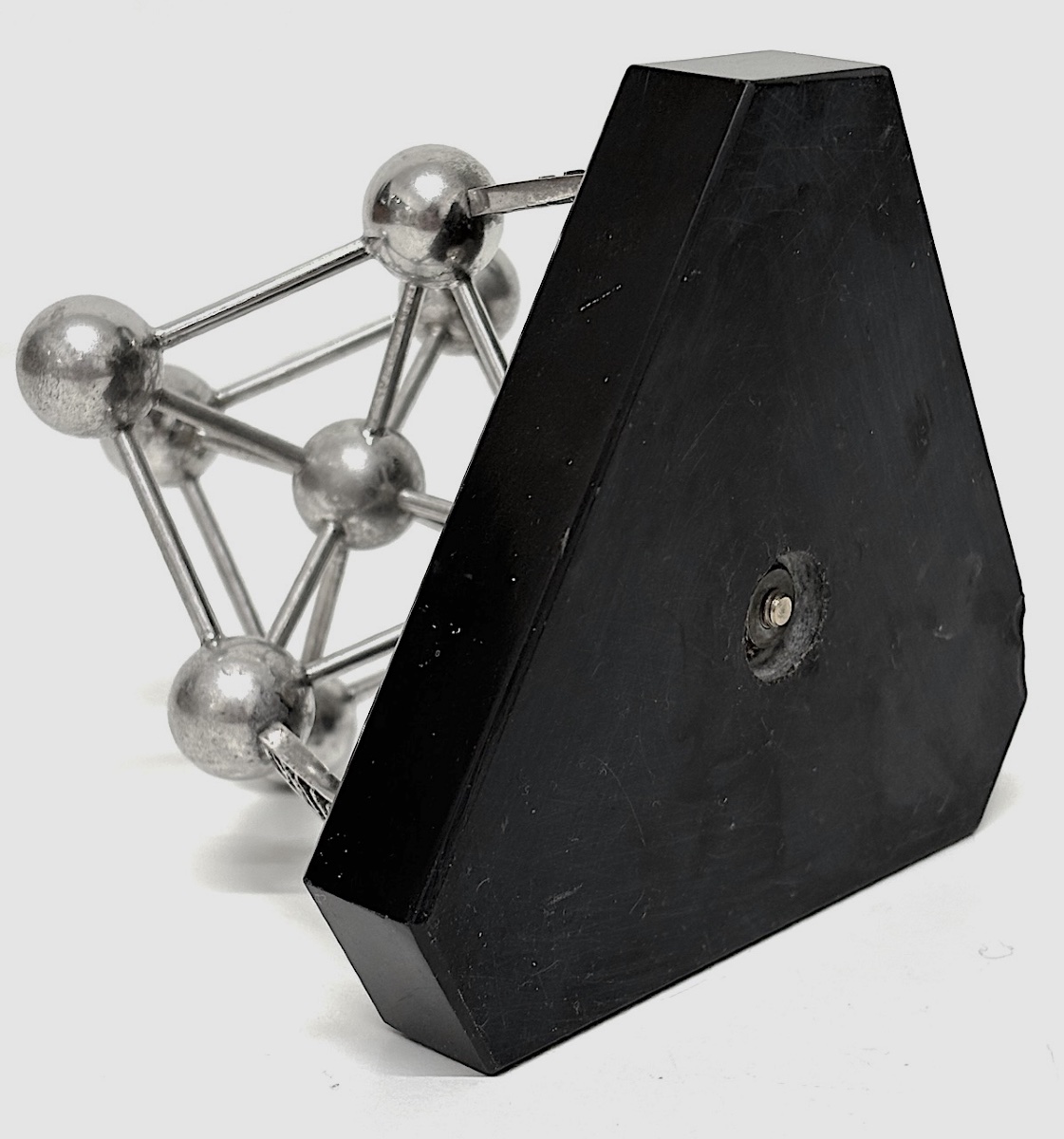 Silver Atomium World Fair Brussels 1958 Belgium Ref1132-photo-2