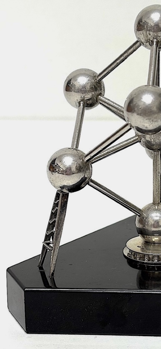Silver Atomium World Fair Brussels 1958 Belgium Ref1132-photo-5