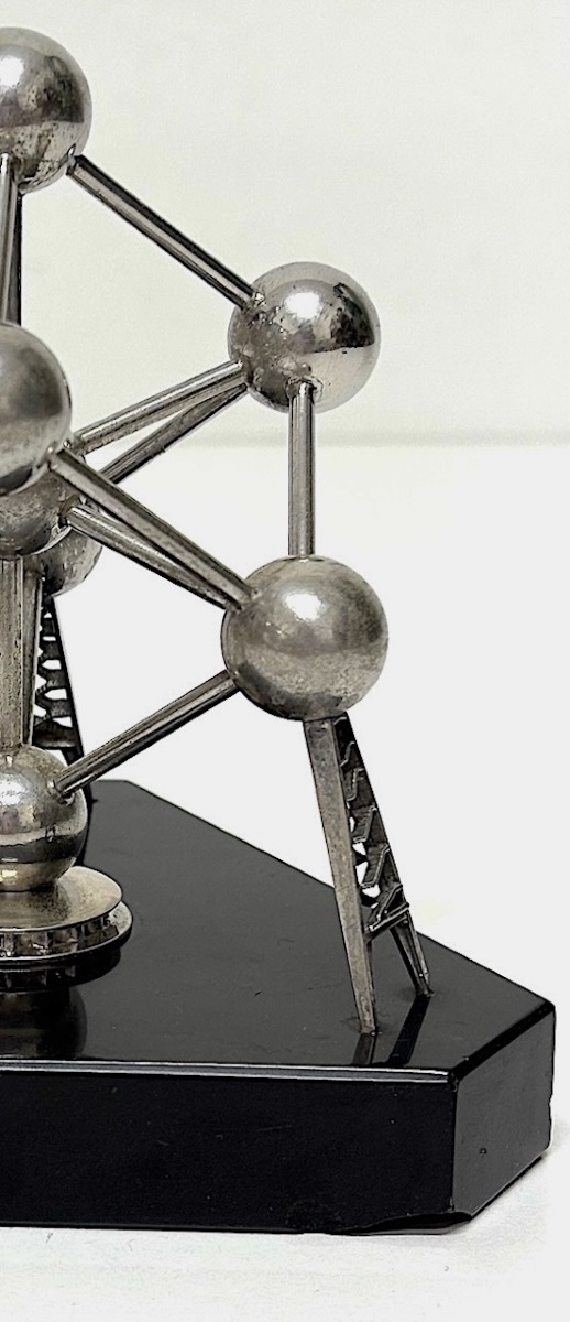 Silver Atomium World Fair Brussels 1958 Belgium Ref1132-photo-6