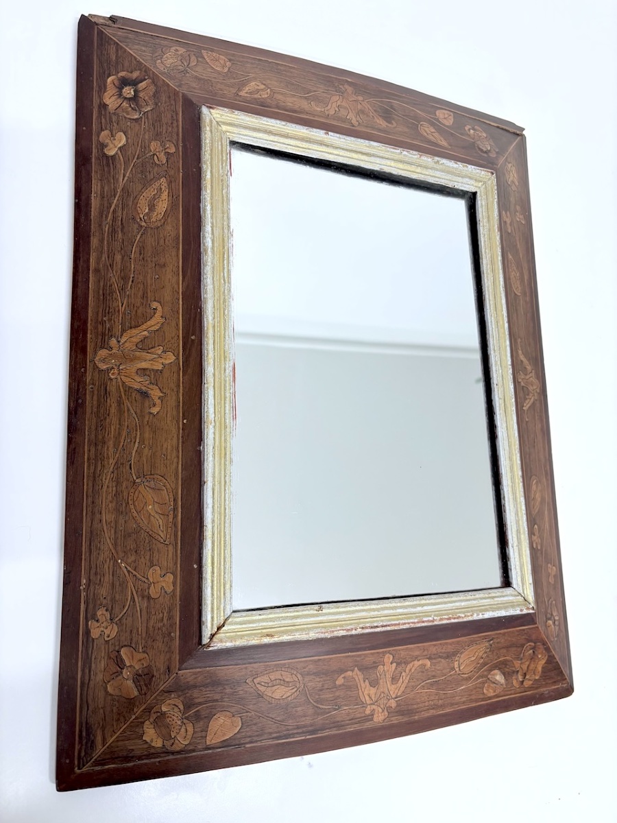 Marquetry Mirror Provence 17th Century Ref1137-photo-3