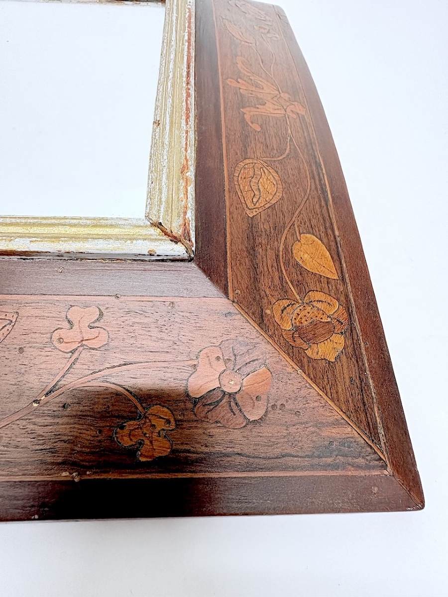 Marquetry Mirror Provence 17th Century Ref1137-photo-4