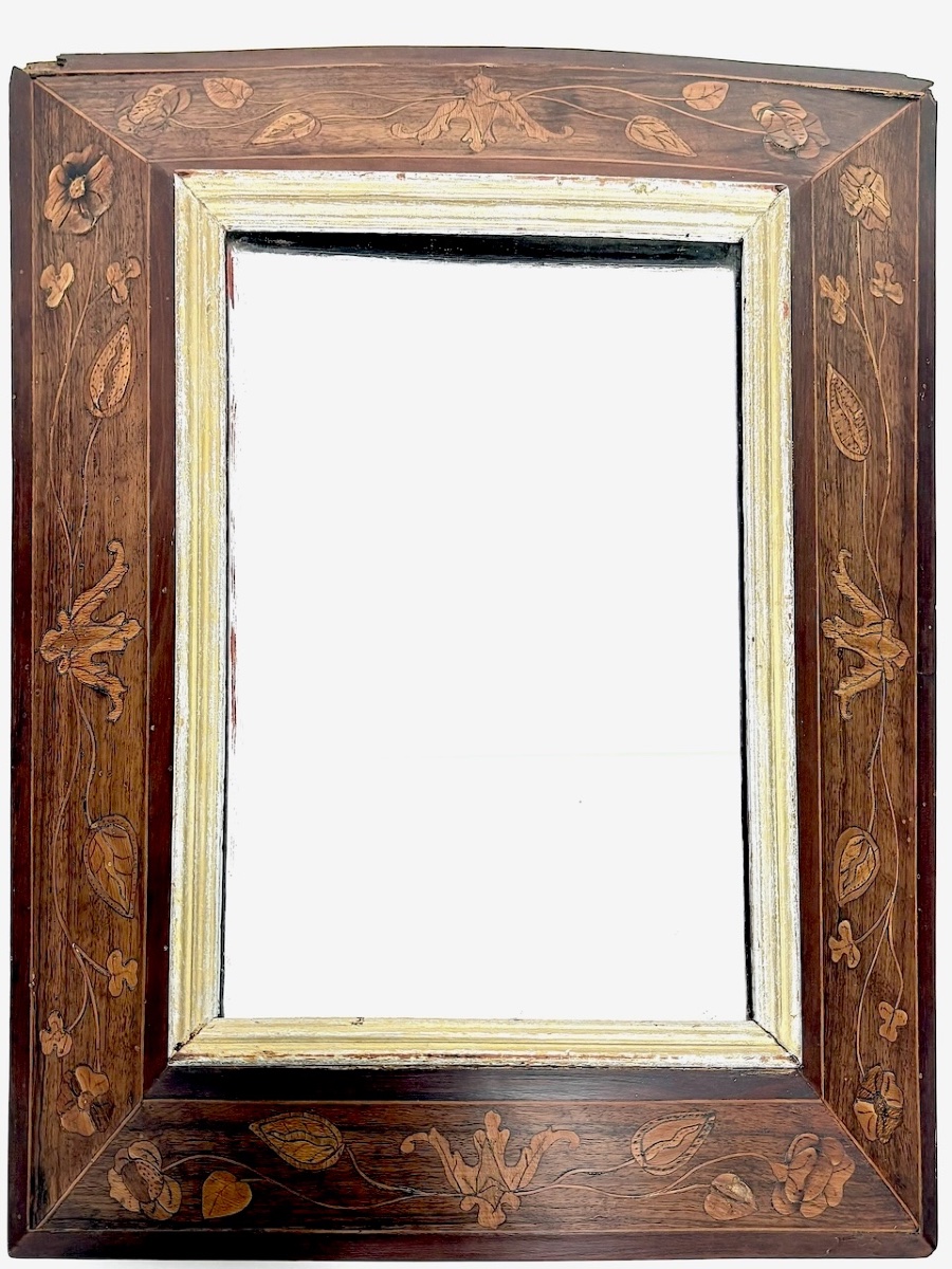 Marquetry Mirror Provence 17th Century Ref1137