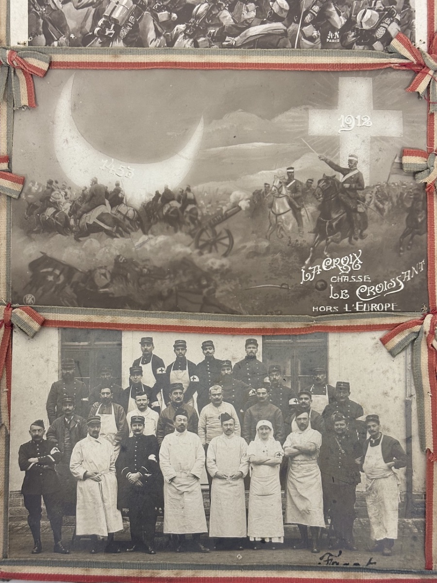 Ex - Voto Souvenirs Military Trench Work War 1914 1918 Medicine Refm39-photo-4