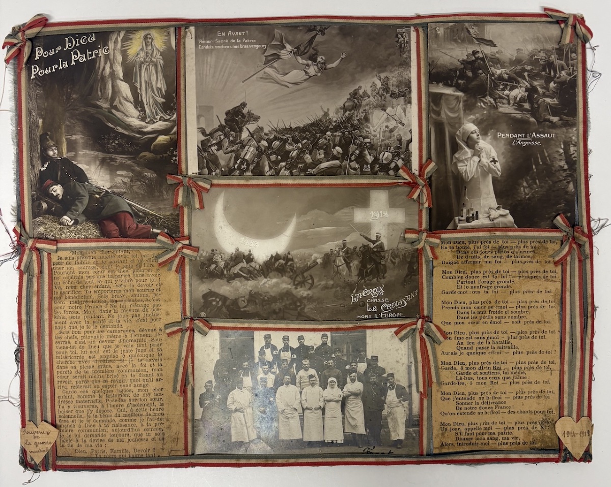 Ex - Voto Souvenirs Military Trench Work War 1914 1918 Medicine Refm39
