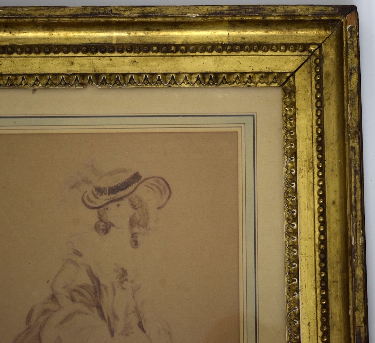 Attributed To Jean Frédéric Schall Elegant Wash Drawing 18th Century Rfm43-photo-3