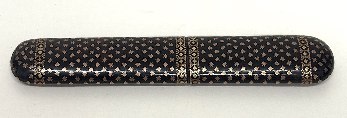 Étui à Messages dit billet doux en marqueterie d' Or début XIX ème siècle ref1141