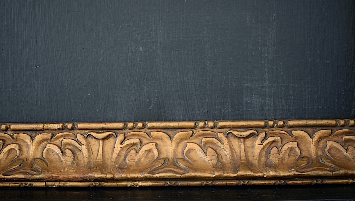 CADRE  Art Nouveau doré Feuillure 46 x 38 cm format  tableau 8F FRAME début XX ème Ref C1278-photo-3