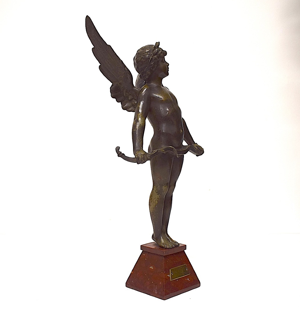 Auguste Moreau, Mythology: Victorious Cupid, God Of Love, Ref. 1152-photo-3
