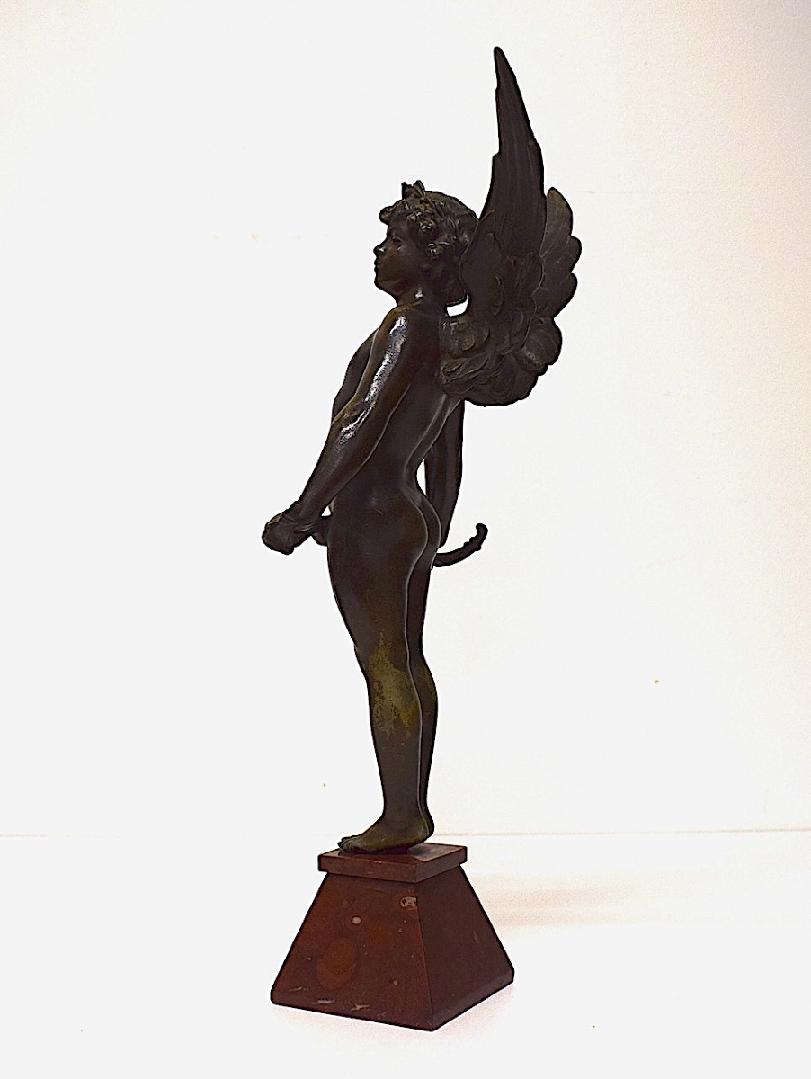 Auguste Moreau, Mythology: Victorious Cupid, God Of Love, Ref. 1152-photo-3