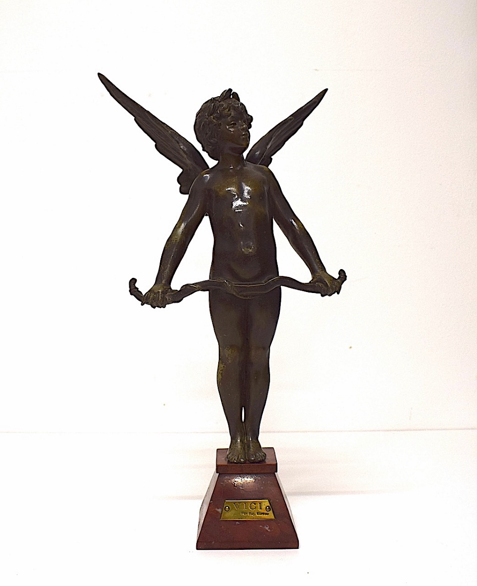 Auguste Moreau, Mythology: Victorious Cupid, God Of Love, Ref. 1152-photo-8
