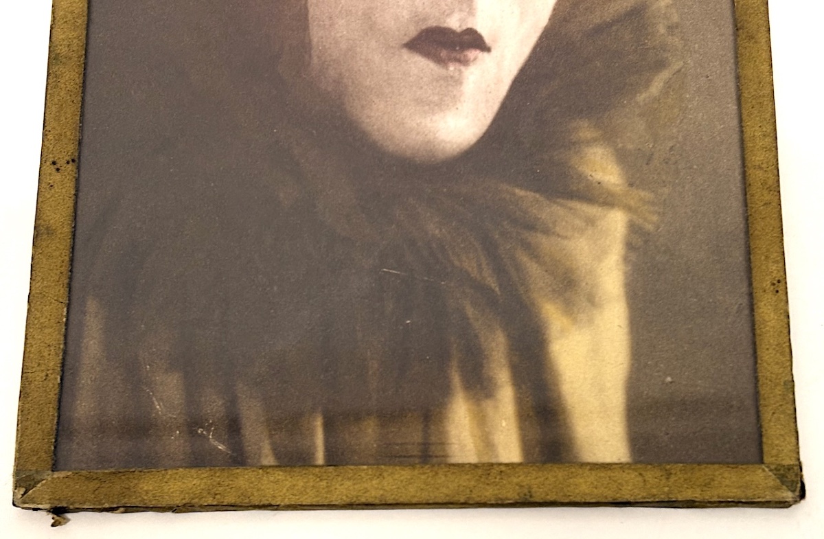 Triptyque Photos mime Clown Pierrot  photographie vers 1900 théâtre  Refm49-photo-4