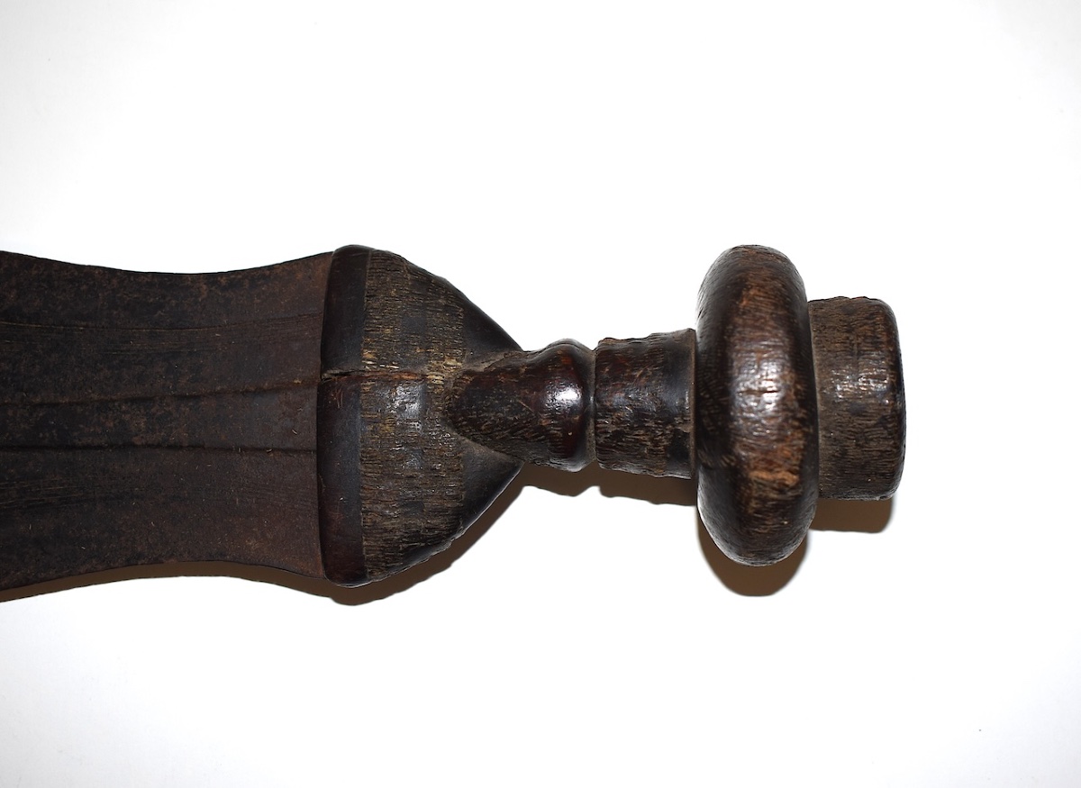 Kuba Dagger, Forged Iron, Congo, Africa, Primitive Art, Ref. 1157 -photo-2