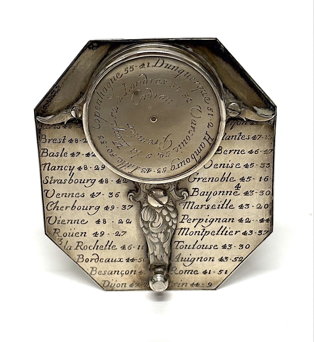 Butterfield Paris 18th-century Solid Silver Sundial   Ref. 1161-photo-4