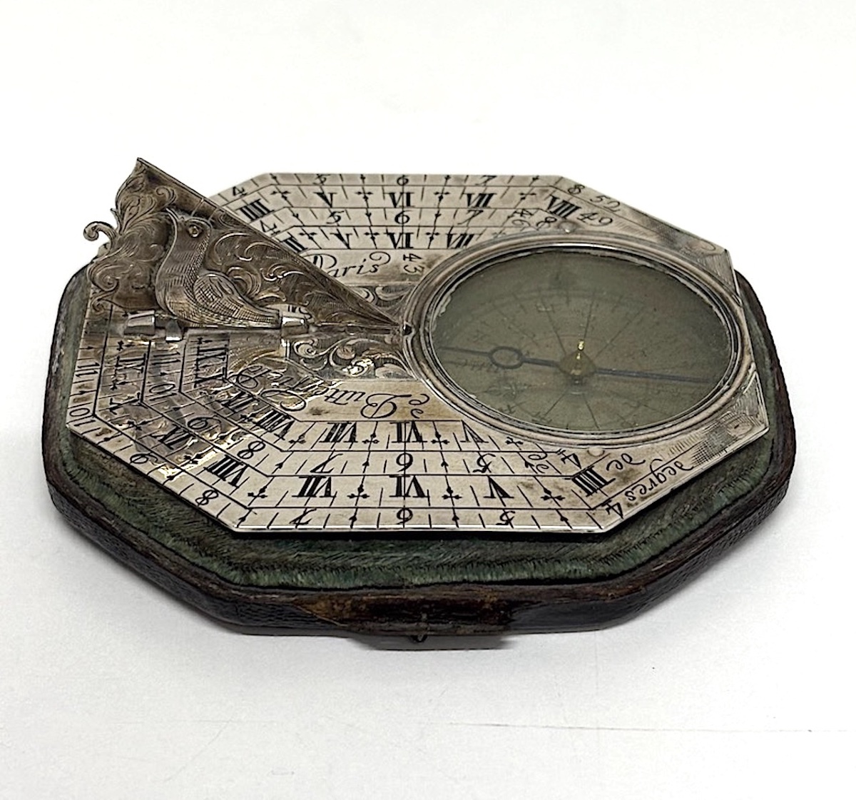 Butterfield Paris 18th-century Solid Silver Sundial   Ref. 1161-photo-6