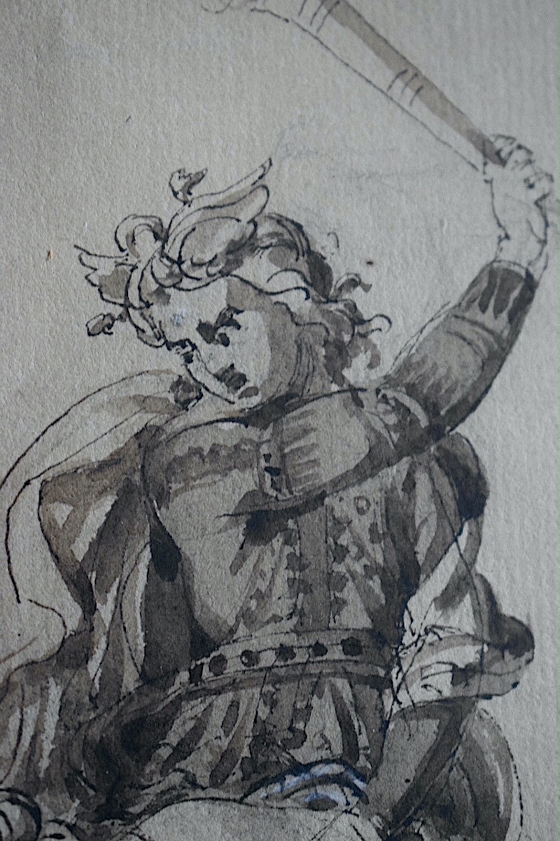 Early 19th-century Drawing *the Broken Jug*: A Young Woman Being Assaulted By A Soldier Rt1469-photo-1