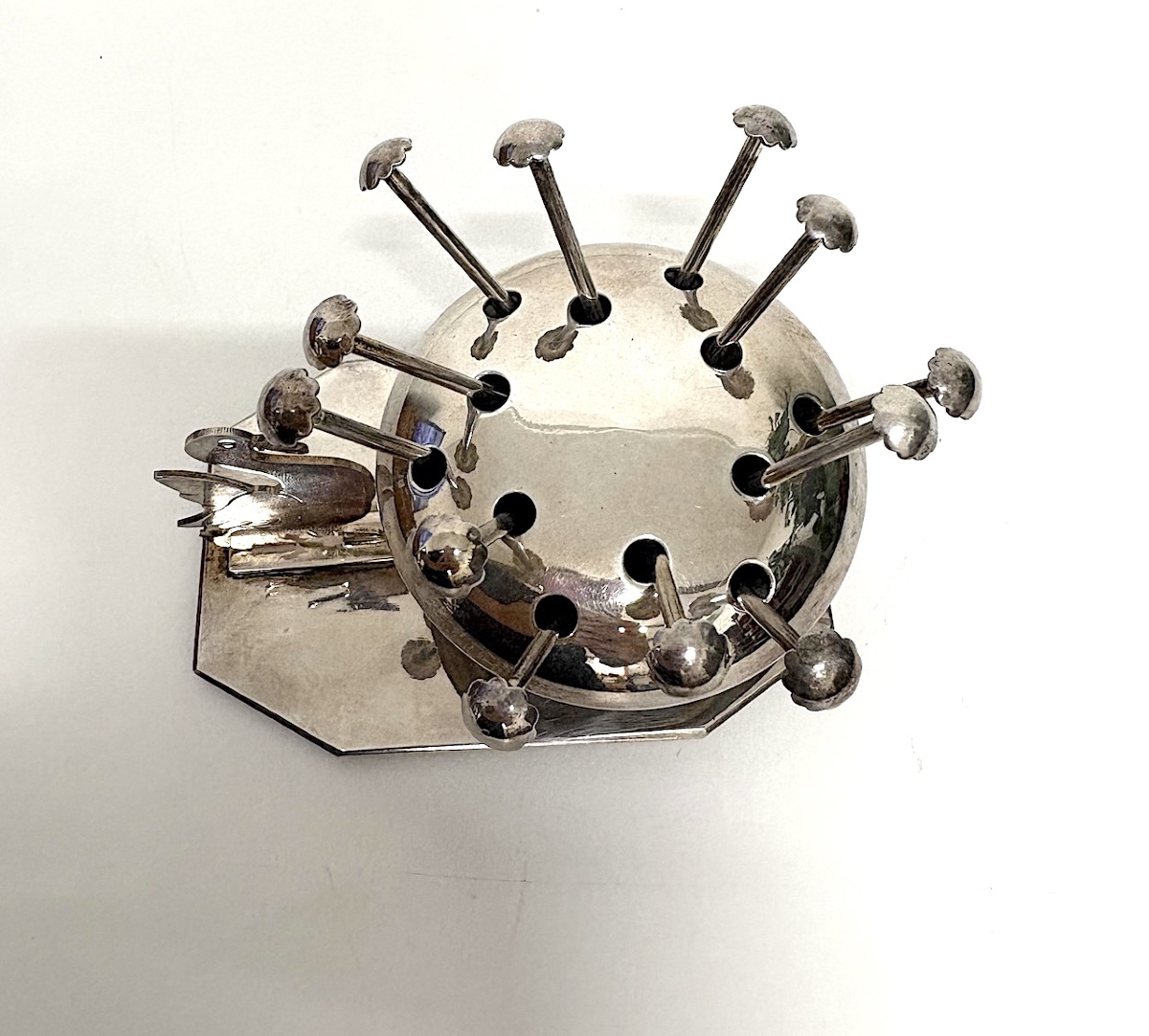 Tableware: Art Deco-style Snail-shaped Skewer By Benjamin Rabier, Ref. 1171-photo-8