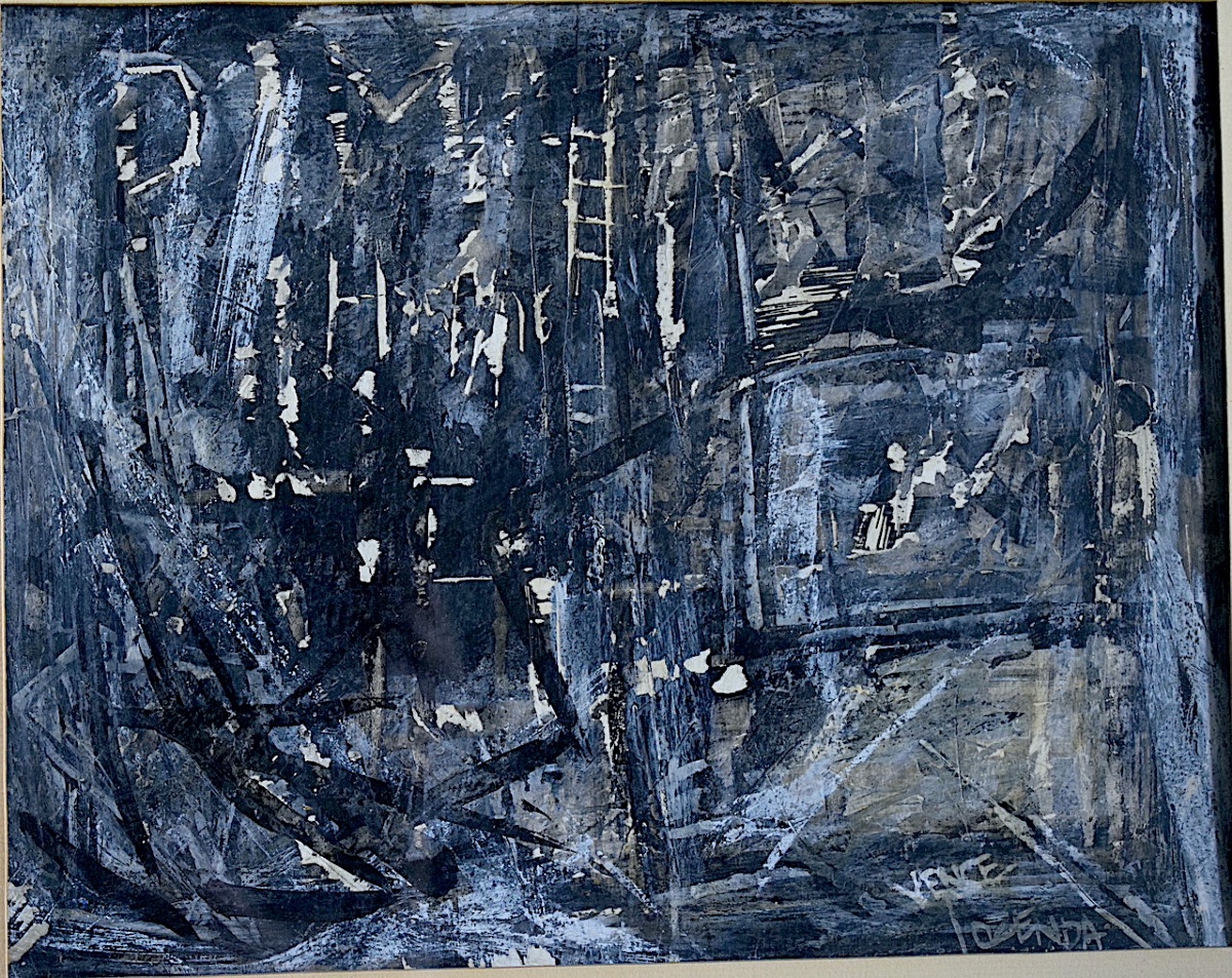 François Ozenda Abstract Art Brut, Gouache, 20th Century, Rt1470-photo-2
