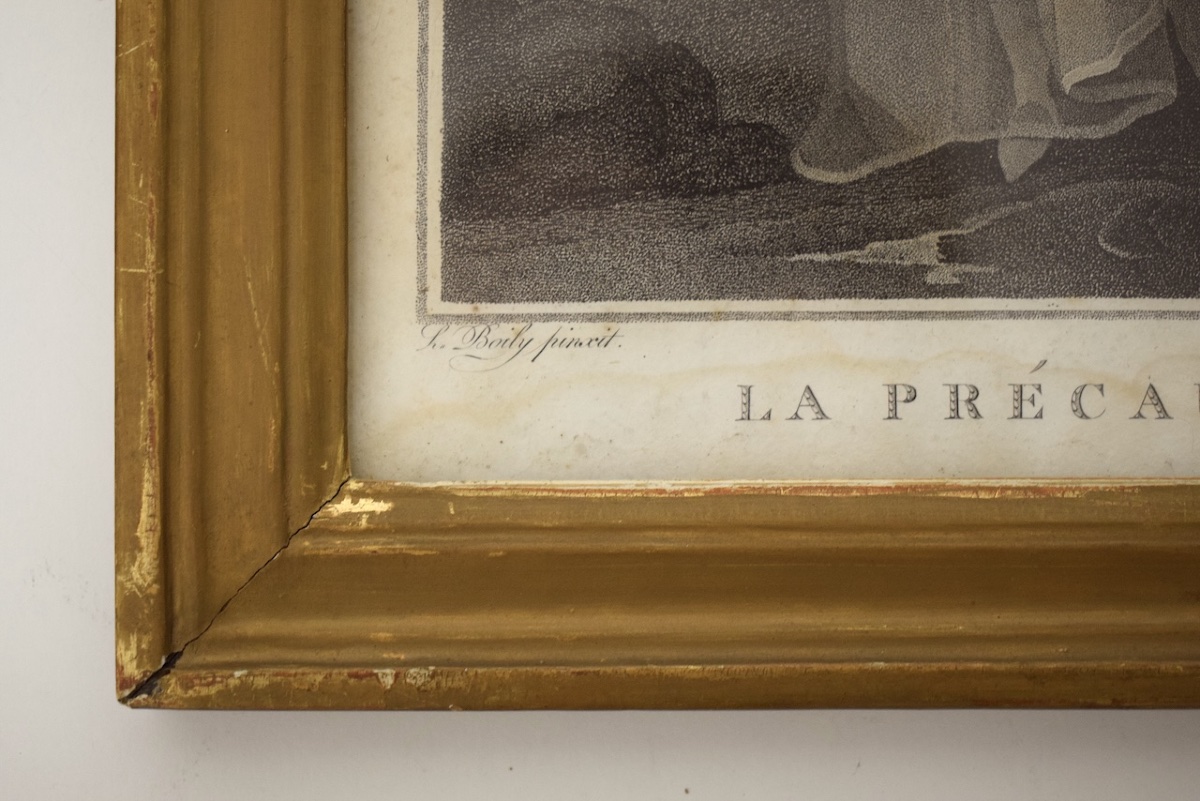 Gravures Estampes en Mezzotinto Boilly Tresca Caractères et mœurs féminins Refm1178-photo-7