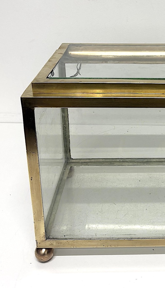 Curiosité Vivarium Art Deco Bronze Dore vers 1925 1930  Ref1187-photo-6
