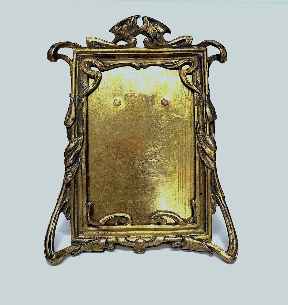 Cadre photos en Bronze Doré Art Nouveau 1900 Ref1188-photo-7