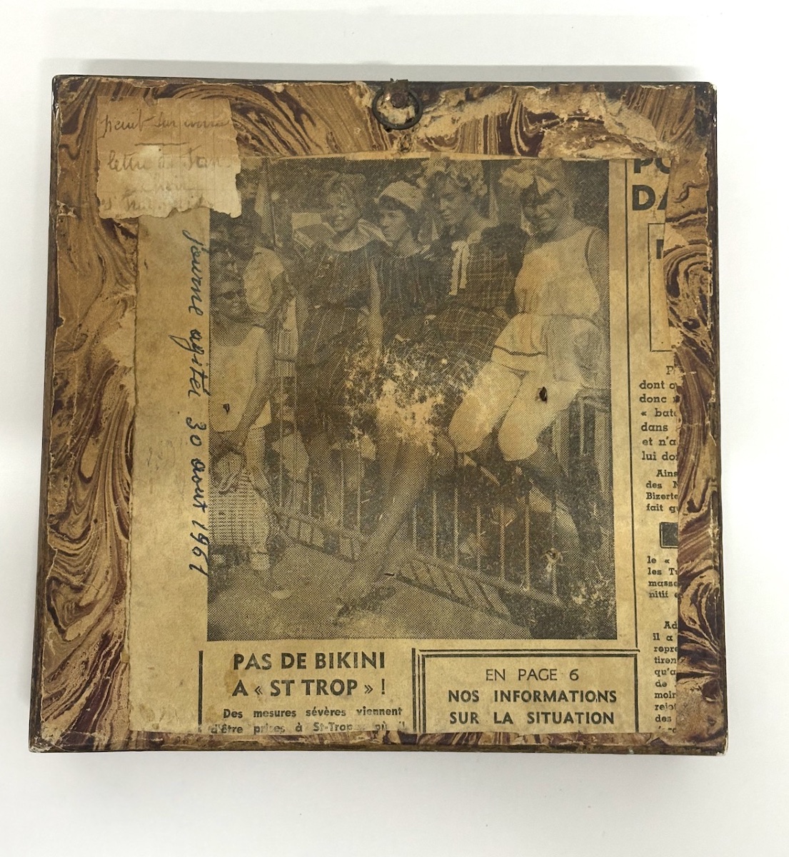 Early 20th-century Miniature Based On Fragonard's *la Lettre*; High-quality Frame; Ref. 1192-photo-5