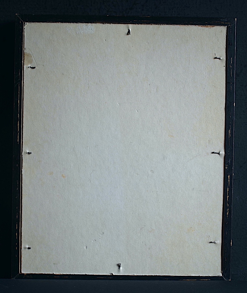 Signed Drawing Of A Discus Thrower In Track And Field; Date: 20th Century  Rt1475-photo-1