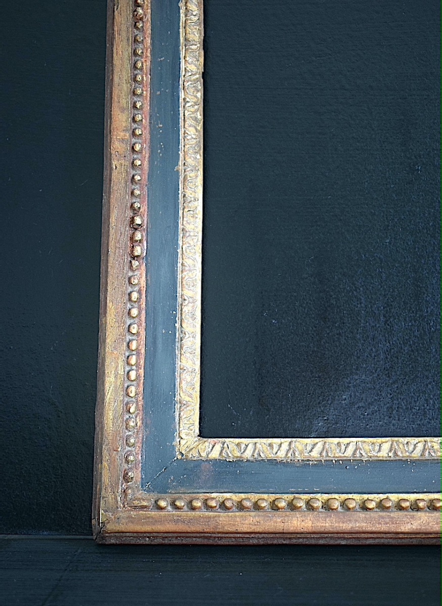CADRE XVIII &egrave;me &eacute;poque Louis XVI  Feuillure 51 x 37,5 cm  FRAME Ref C1284-photo-4