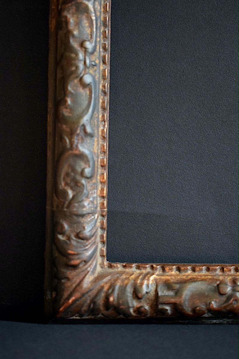 19th-century Louis XIV-style Frame  Mortise 22.5 X 16.5 Cm, F1 Painting Size  Frame Ref C1286-photo-4