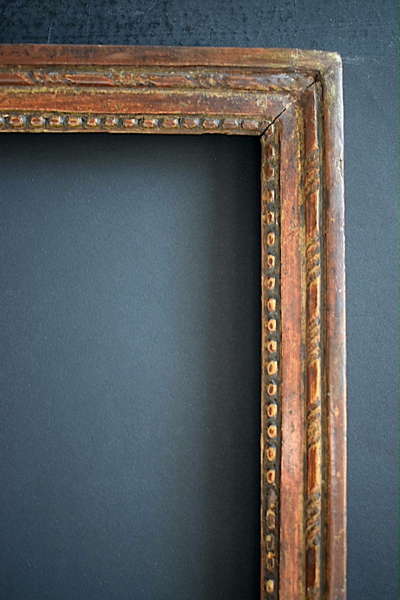 18th-century Louis XVI-style Frame  Frame Dimensions: 30.5 X 25 Cm Frame Ref. C1287-photo-1