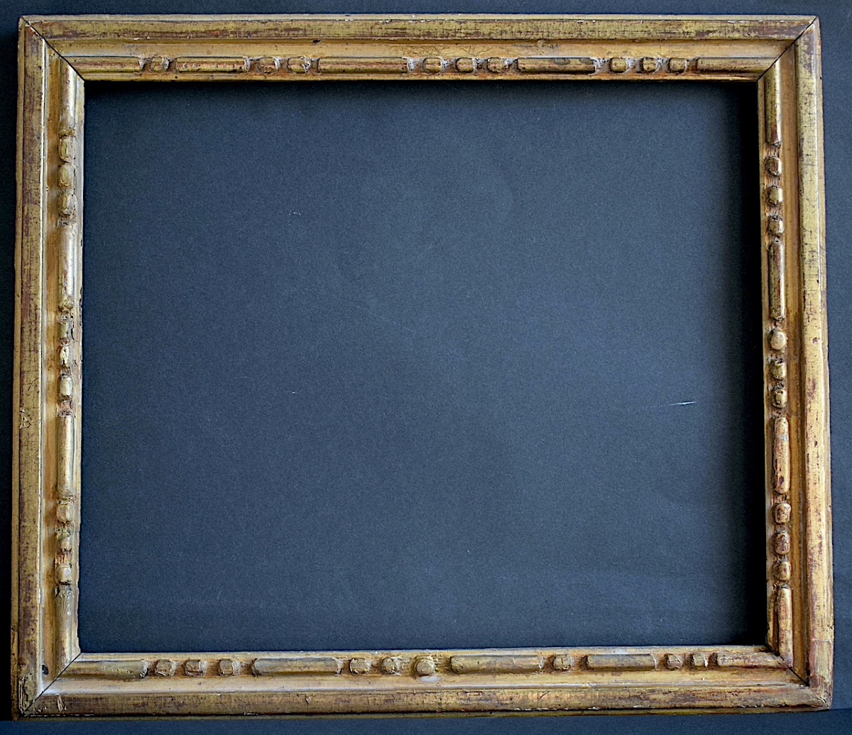 CADRE XVIII ème siècle style Louis XVI  Feuillure 29 x 24 cm  FRAME Ref C1288