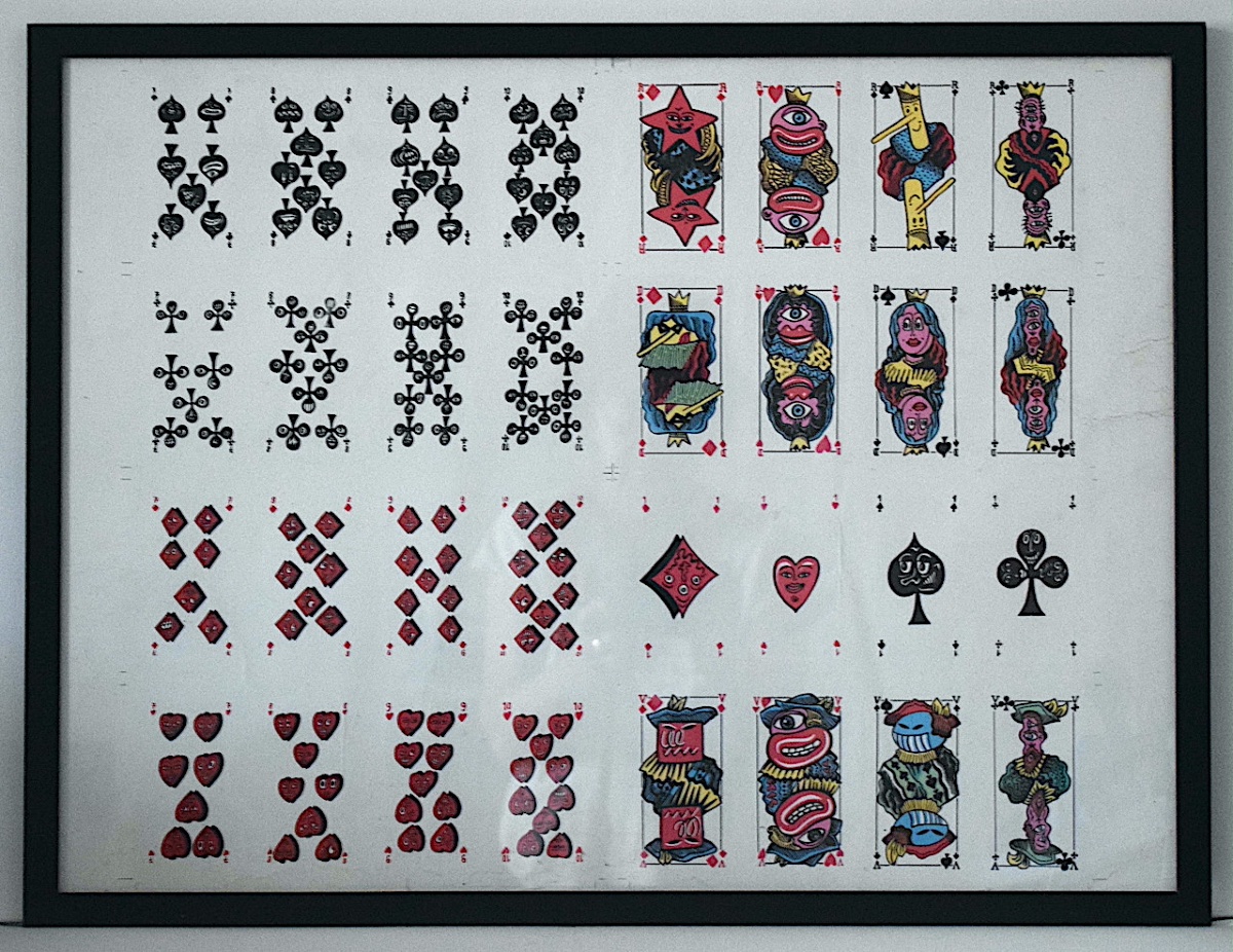Hervé Di Rosa, Sète School, Color Print, Playing Card Set, 20th Century, Rt1480-photo-3