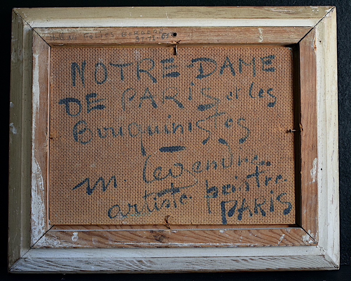 MAURICE LEGENDRE Paris Notre Dame de Paris bouquinistes  années 1960 RT1482-photo-4