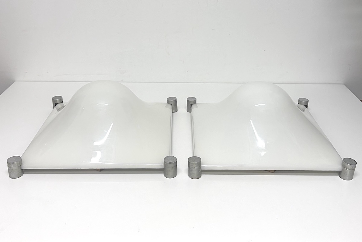 Martinelli Luce Bolla Vintage Ceiling Light And Wall Sconces, 1960s–1970s, Ref. 1201 -photo-2