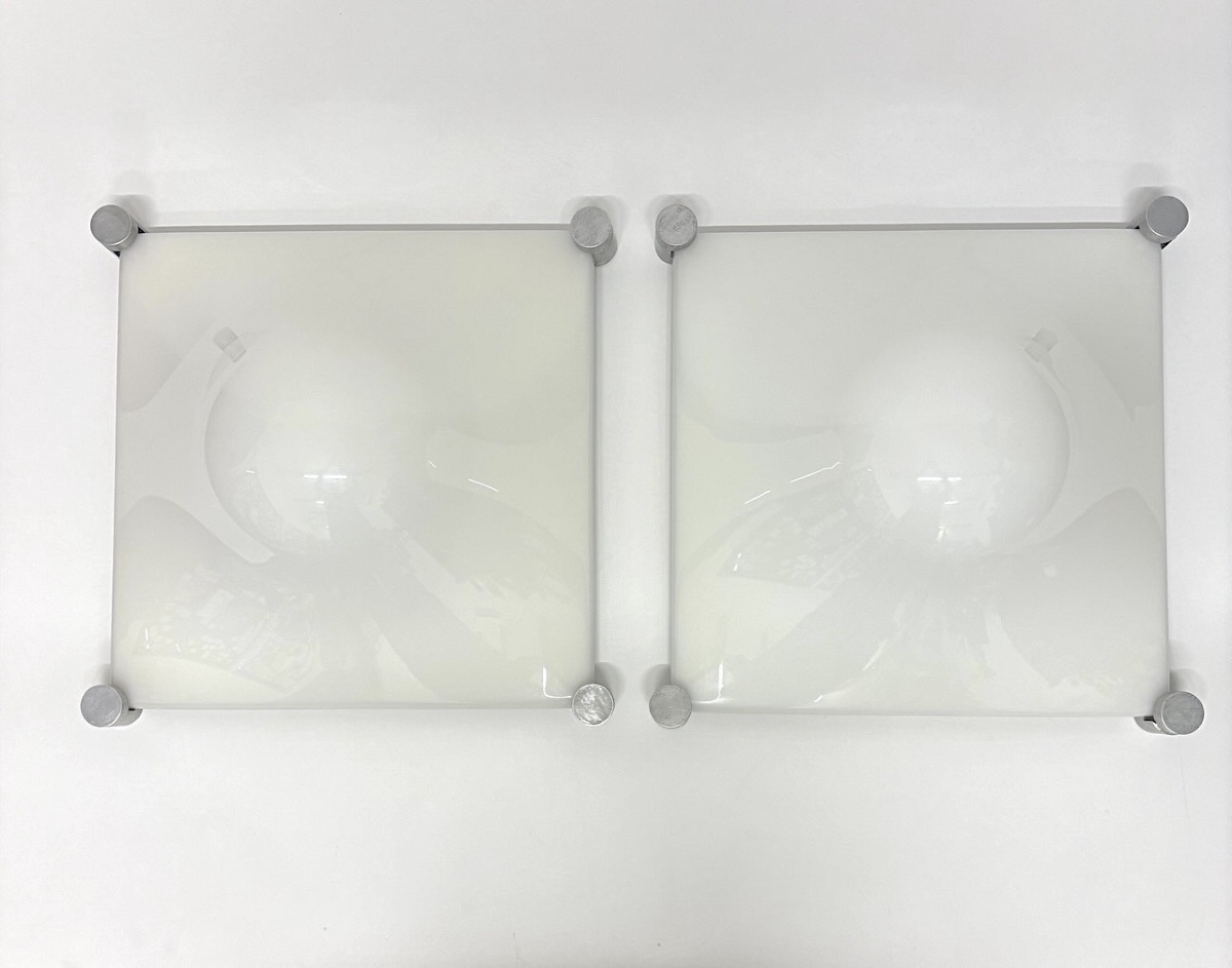 Martinelli Luce Bolla Vintage Ceiling Light And Wall Sconces, 1960s–1970s, Ref. 1201 -photo-4