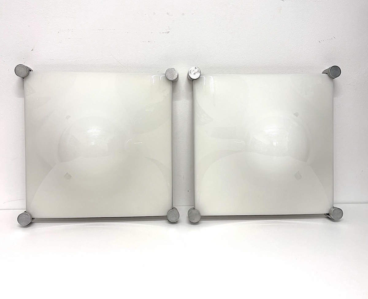 Martinelli Luce Bolla Vintage Ceiling Light And Wall Sconces, 1960s–1970s, Ref. 1201 -photo-1
