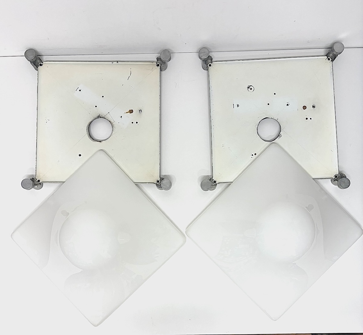 Martinelli Luce Bolla Vintage Ceiling Light And Wall Sconces, 1960s–1970s, Ref. 1201 -photo-2