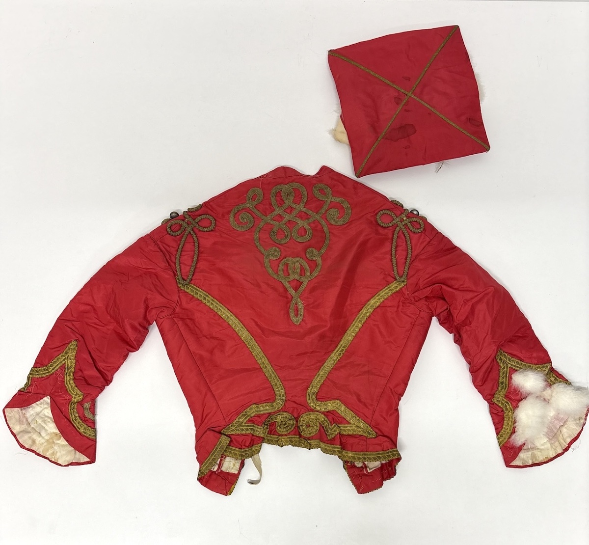Costume Enfant et son Shako Ecarlate Brandebourgs Dolman de Trompette second Empire Ref1210-photo-1