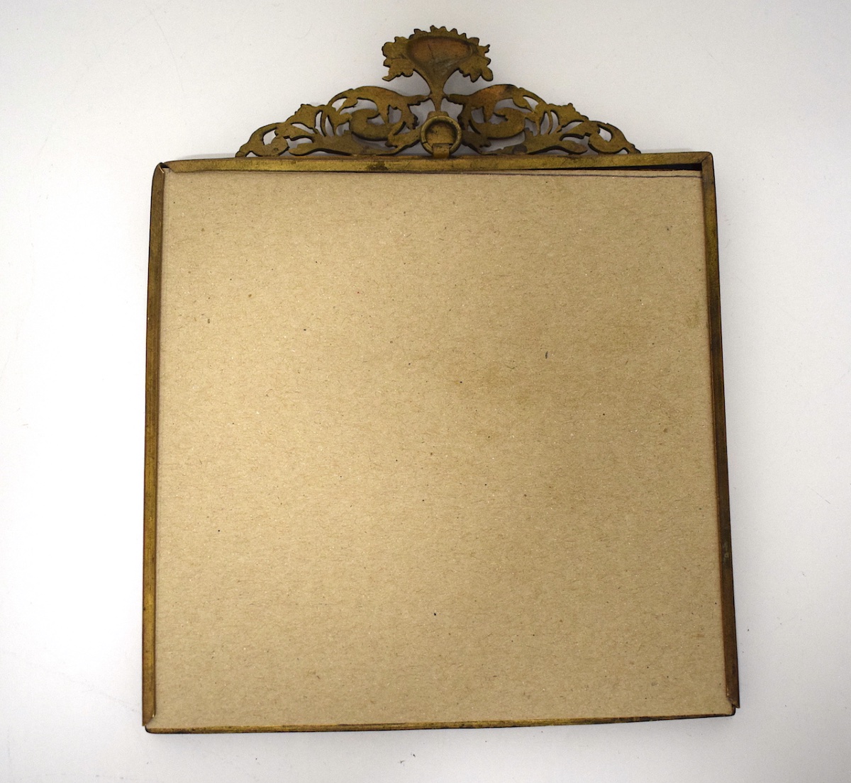 Gilded Bronze Louis XVI-style Photo Or Miniature Frame For Hanging, Circa 1900, Ref. 1213-photo-6