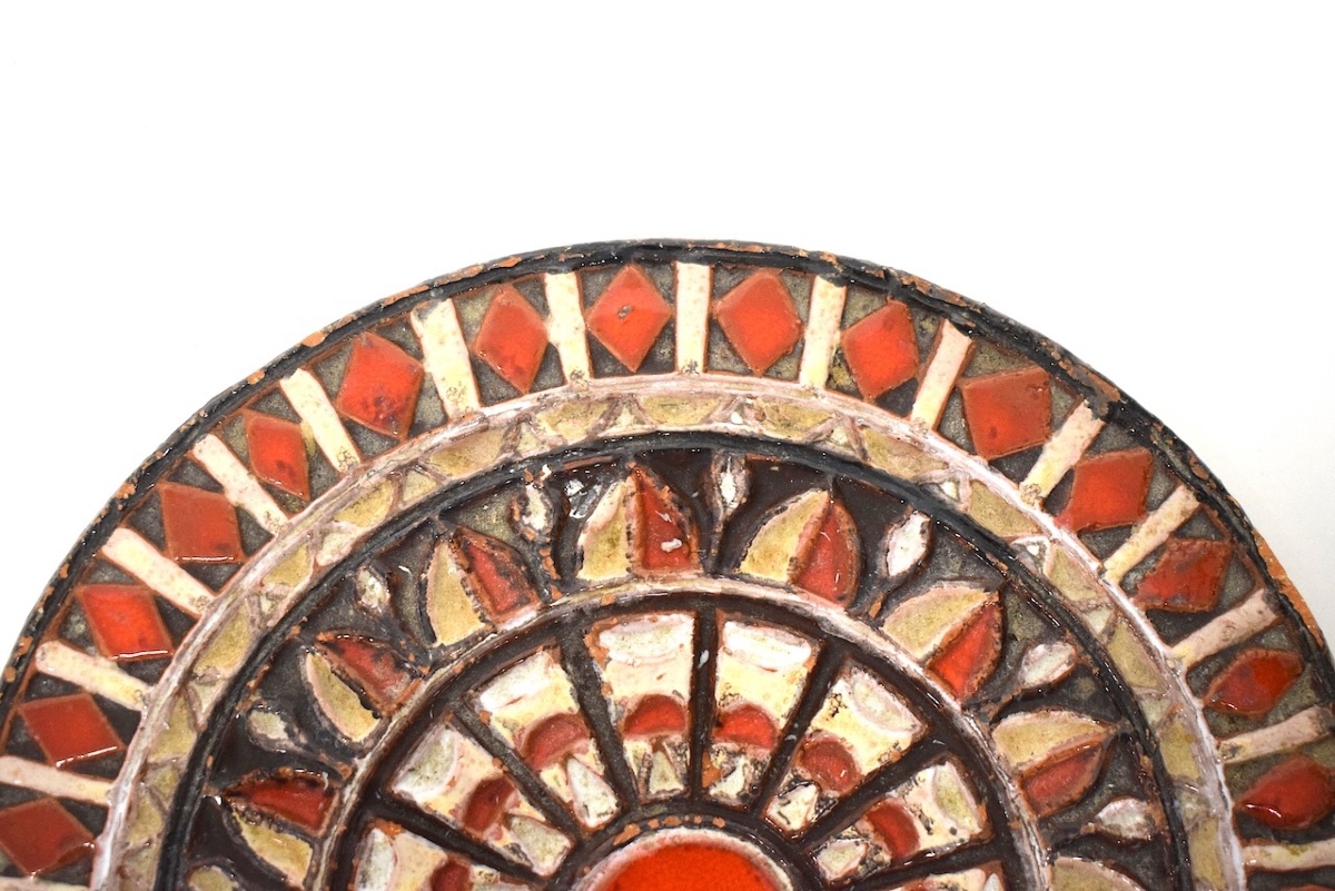 Ceramic Trivet  In The Style Of Roland Zobel   Circa 1970 Ref. 1215-photo-2