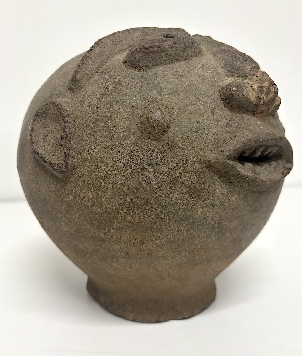 Vase Anthropomorphe ou Tête terre cuite Afrique de l ' Ouest  art tribal Ref1218-photo-2