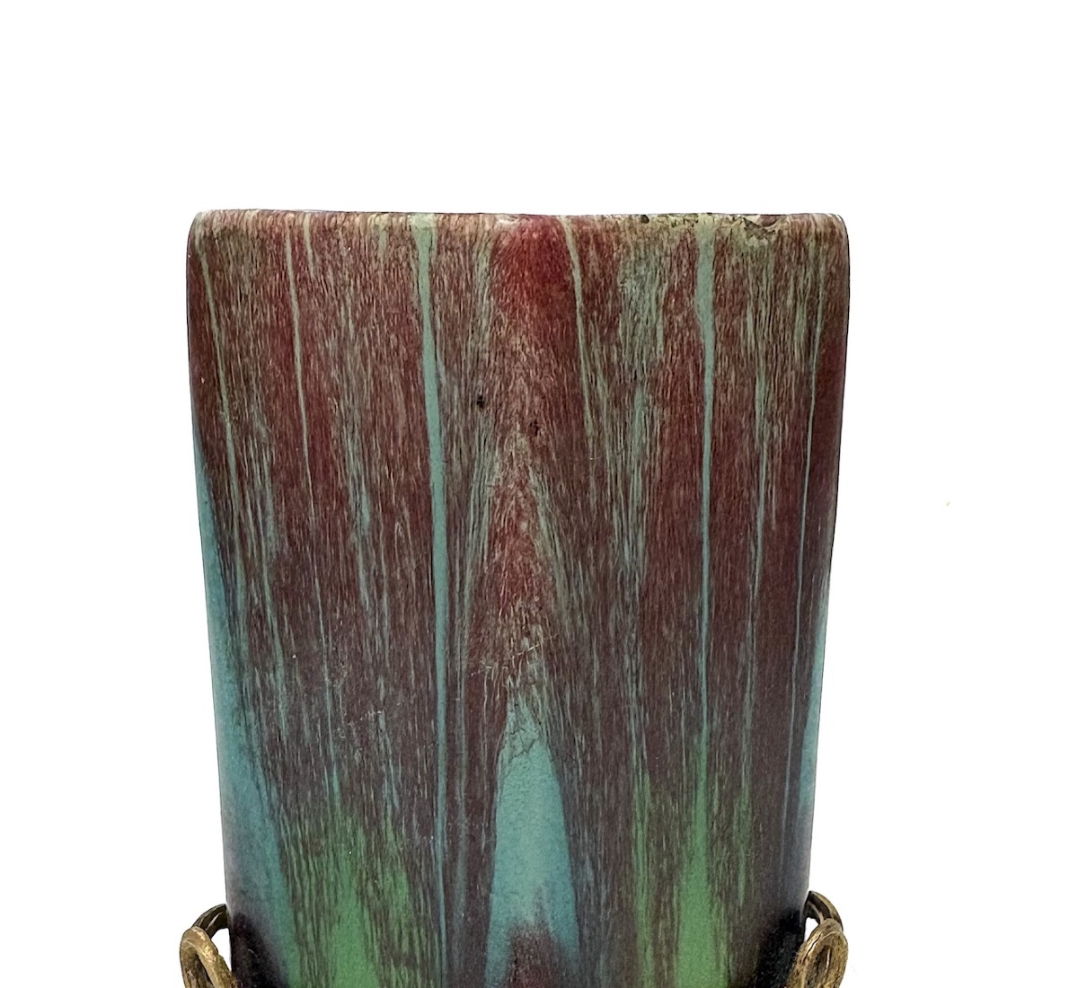 Eugene Baudin Vase Céramique Bronze Art Nouveau exposition universelle 1900 Ref1220-photo-2