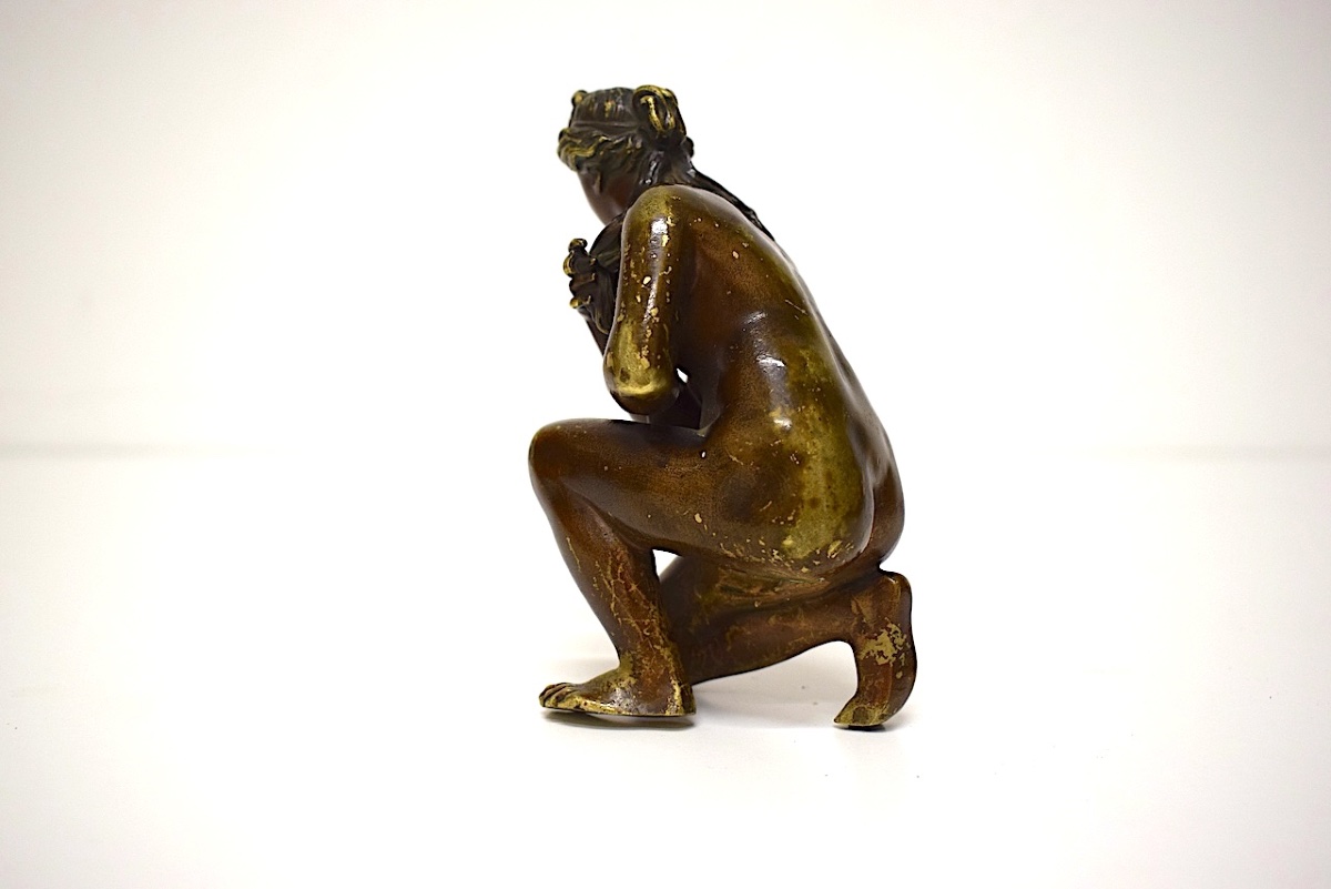 Bronze  Modest Nude Venus, 17th Century, After Antoine Coysevox, Ref. 1221-photo-4