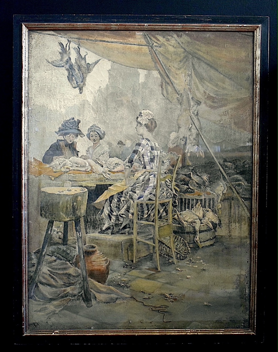 Based On F. H. Kaemmerer, Market Vendors, 19th Century, Rt1486