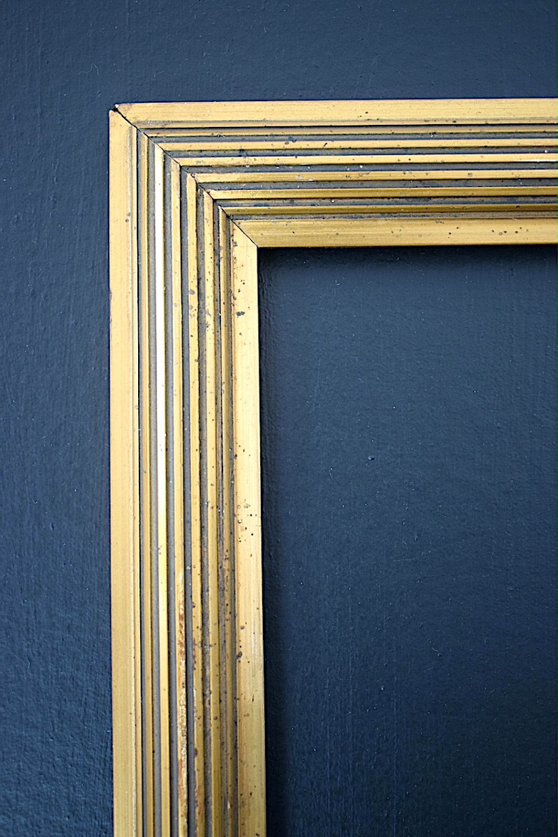 CADRE dit style Degas doré  Feuillure 33 x 26 cm  FRAME Ref C1297-photo-3